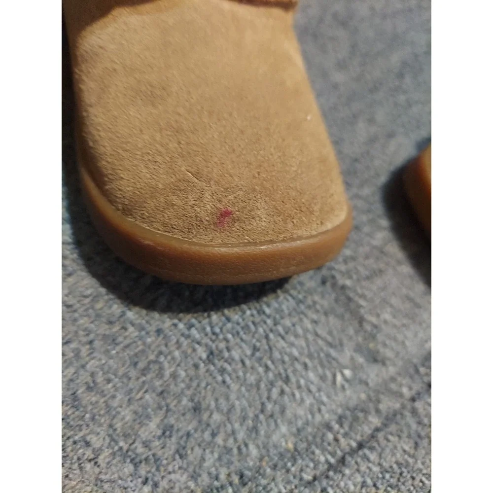 Ugg Boots Size 4/5 Tan Suede 10960891 Shoes Toddler Insulated Baby